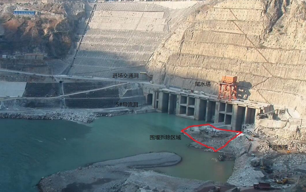烏東德水電站圍堰拆除爆破工程施工項目